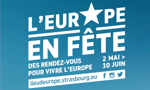 Affiche de la fête de l'Europe