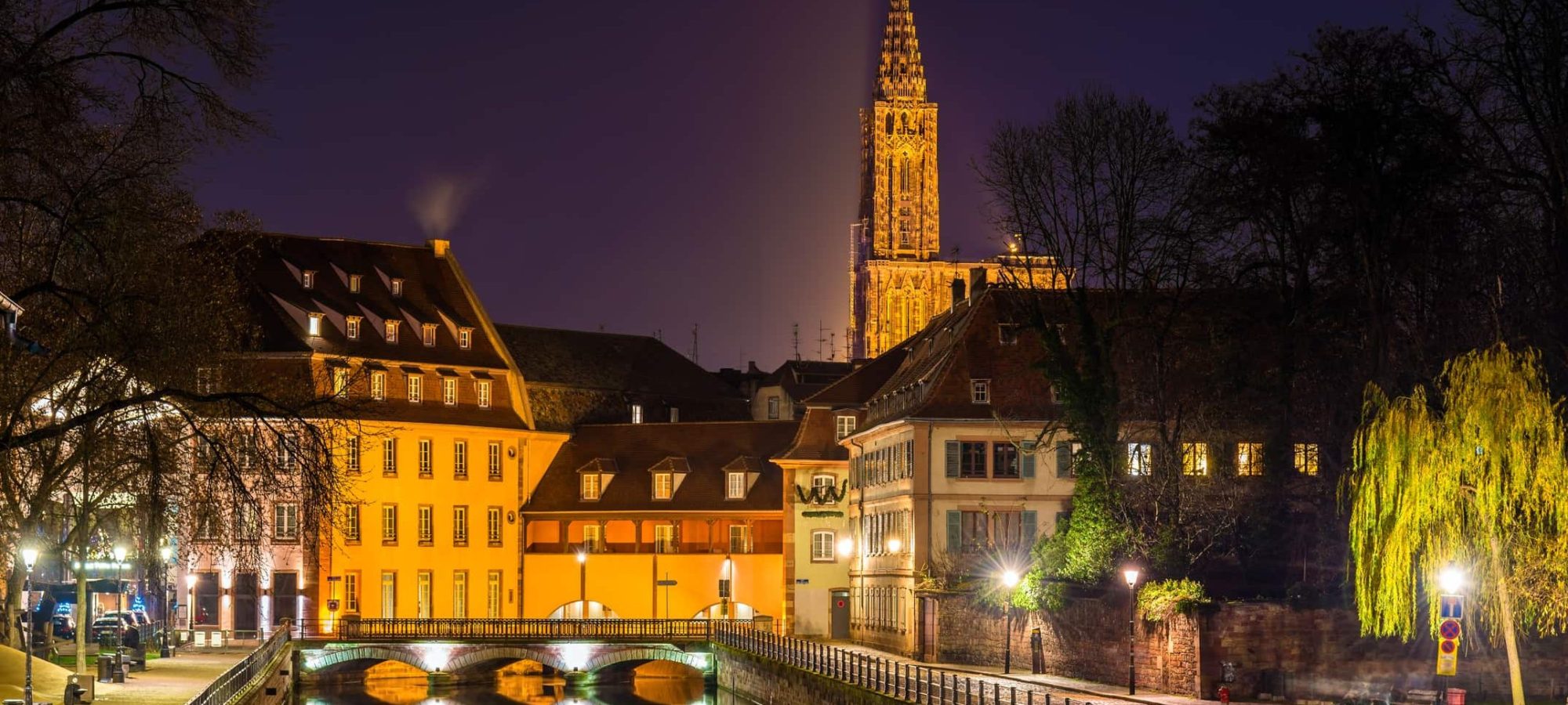 Strasbourg la nuit